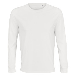 Футболка мужская PIONEER Long Sleeve,белый, S, 100% хлопок,175 г/м2